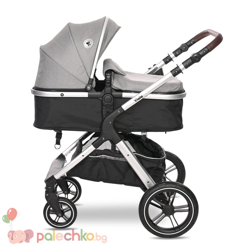 Бебешка количка Lorelli Viola Opaline Grey - Image 2
