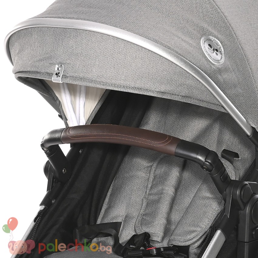 Бебешка количка Lorelli Viola Opaline Grey - Image 15