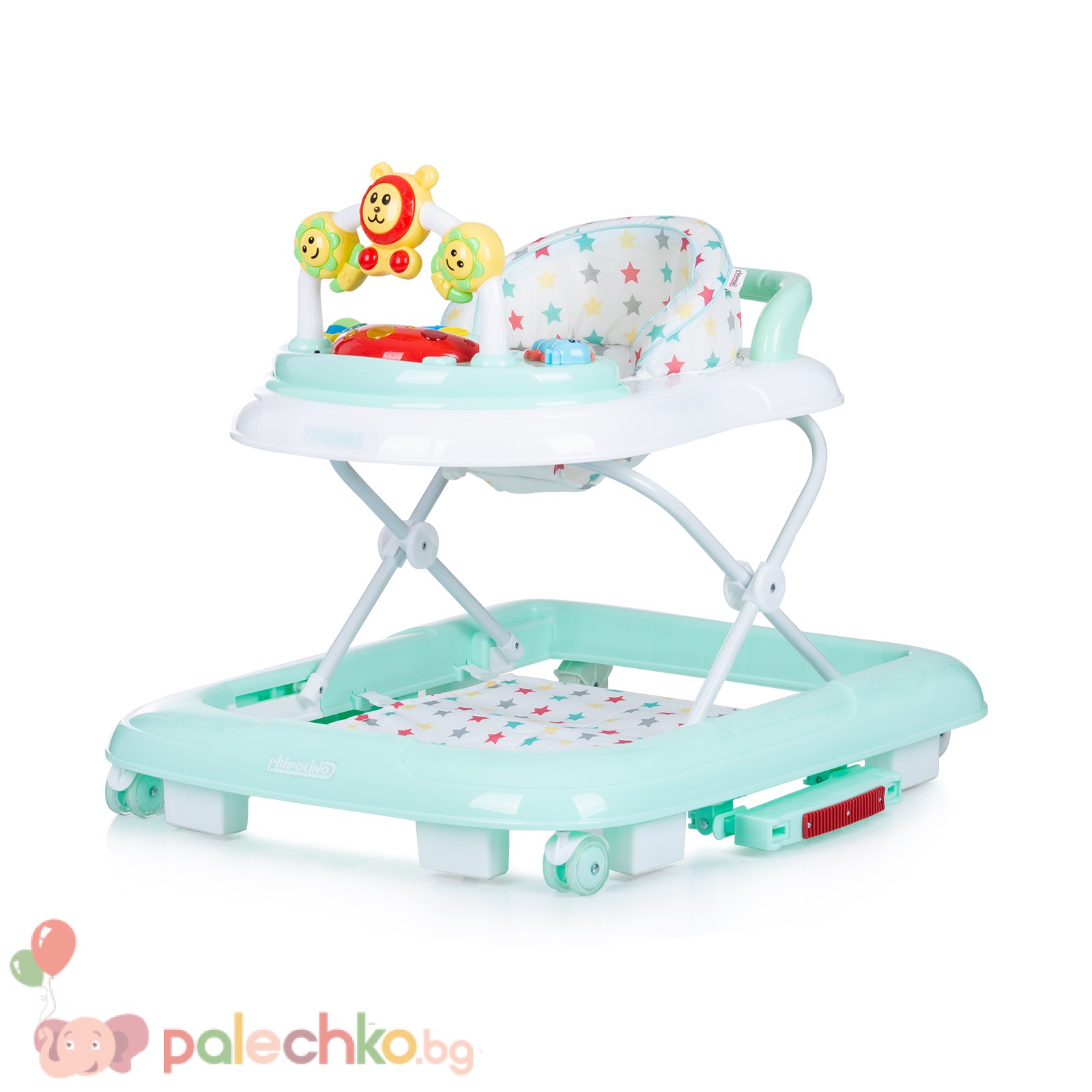 Бебешка проходилка 4в1 Chipolino Приятели Мента - Image 2