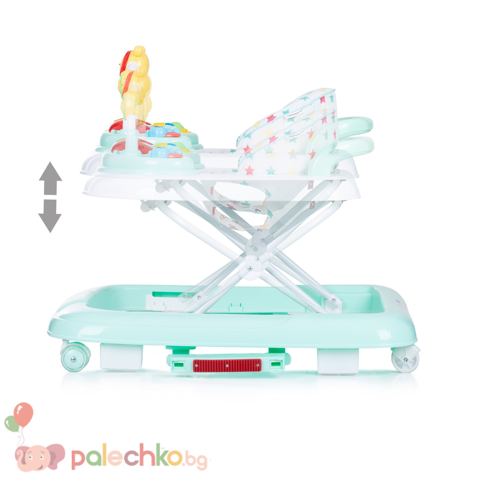 Бебешка проходилка 4в1 Chipolino Приятели Мента - Image 4
