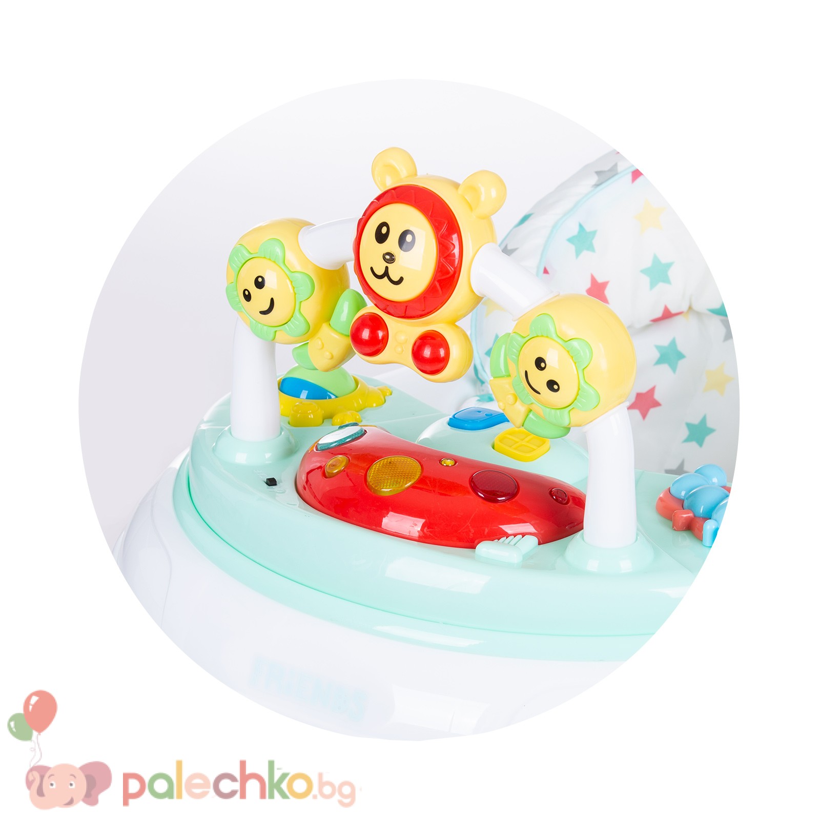 Бебешка проходилка 4в1 Chipolino Приятели Мента - Image 6