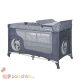 Бебешка кошара две нива Lorelli Moonlight Cool Grey Pandas