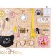 Дървена занимателна дъска Moni Toys Medium MT07
