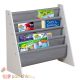 Органайзер за книги Ginger Home White&Grey