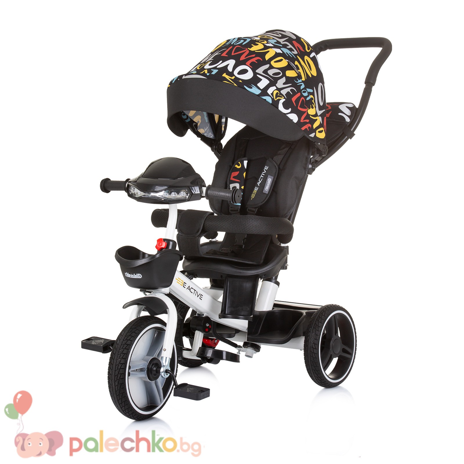 Детска триколка Chipolino Be Active Love