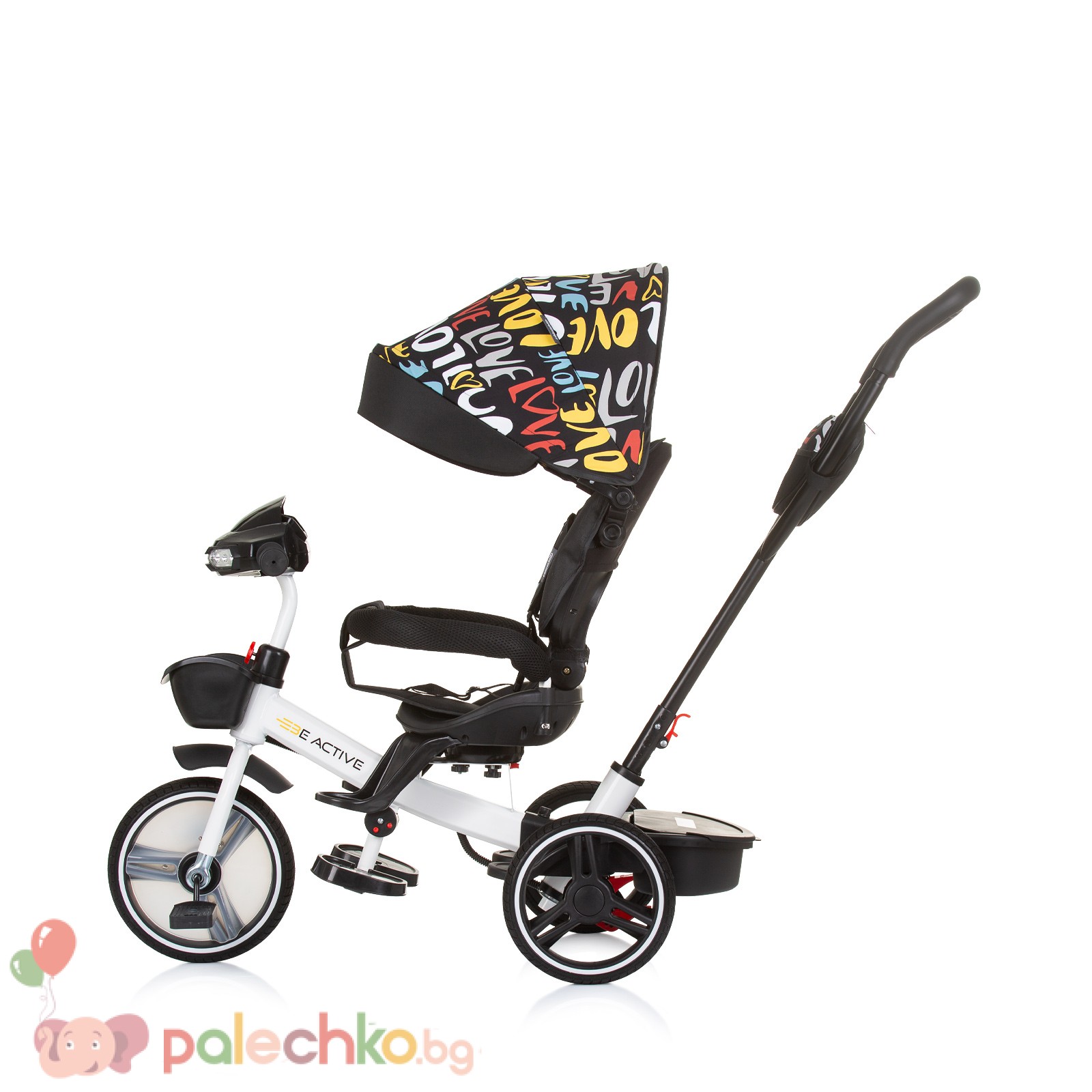 Детска триколка Chipolino Be Active Love - Image 3