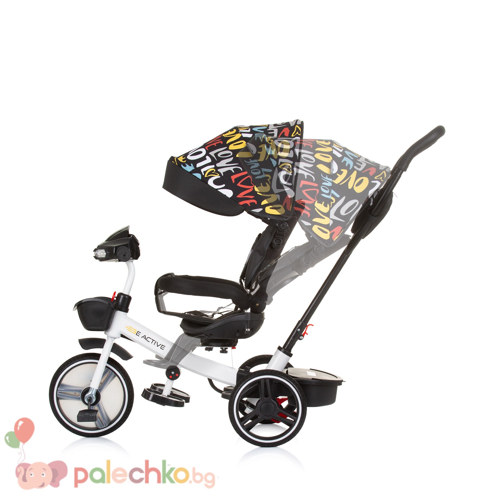 Детска триколка Chipolino Be Active Love - Image 4
