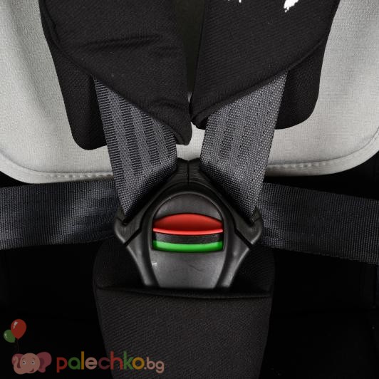 Столче за кола 40-150 см. Isofix Moni Serengeti Светлосив - Image 13