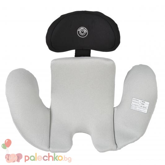 Столче за кола 40-150 см. Isofix Moni Serengeti Светлосив - Image 14