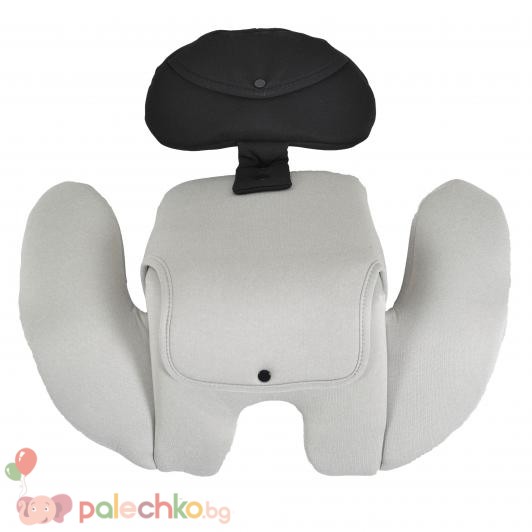 Столче за кола 40-150 см. Isofix Moni Serengeti Светлосив - Image 15