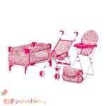 Комплект за кукли 3в1 Chipolino Трикси Еднорог