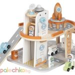 Дървена писта Tooky Toy Space Station