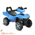 Кола за бутане Moni ATV No Fear Синя