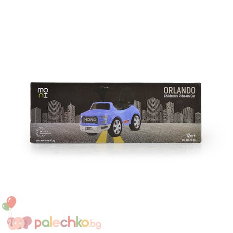 Кола за бутане Moni Orlando Бяла - Image 9