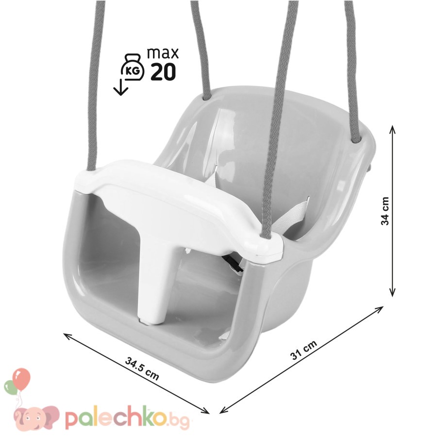 Детска люлка с въжета Technok Toys Swing - Image 8