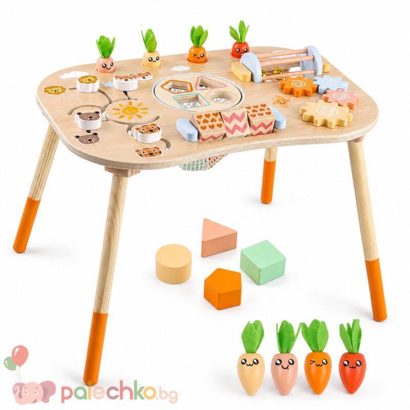 Детска активна маса 6в1 Ginger Home
