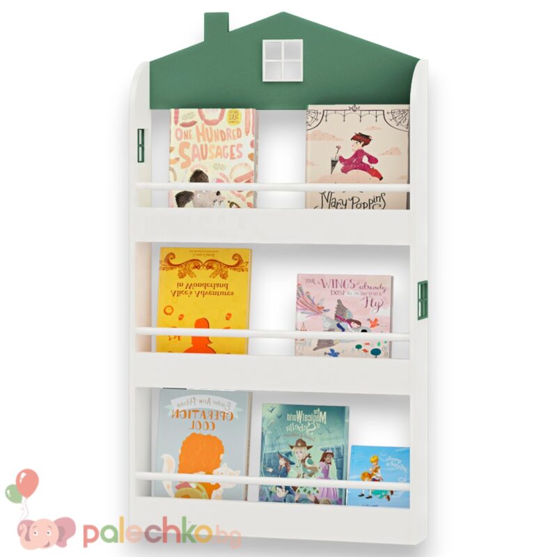 Детска дървена етажерка Ginger Home Къщичка