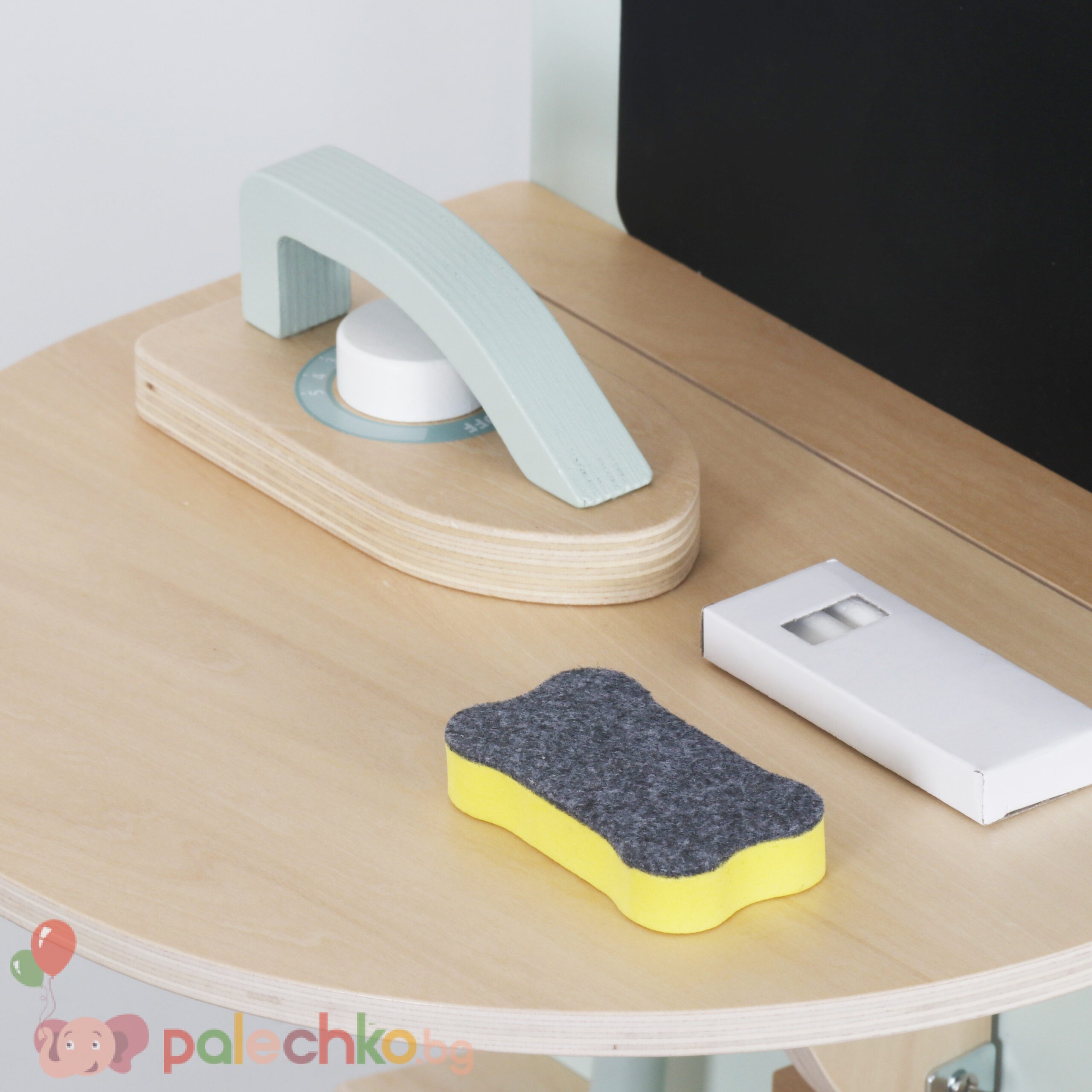 Детска дървена пералня 3в1 с мивка и сушилня Ginger Home - Image 4
