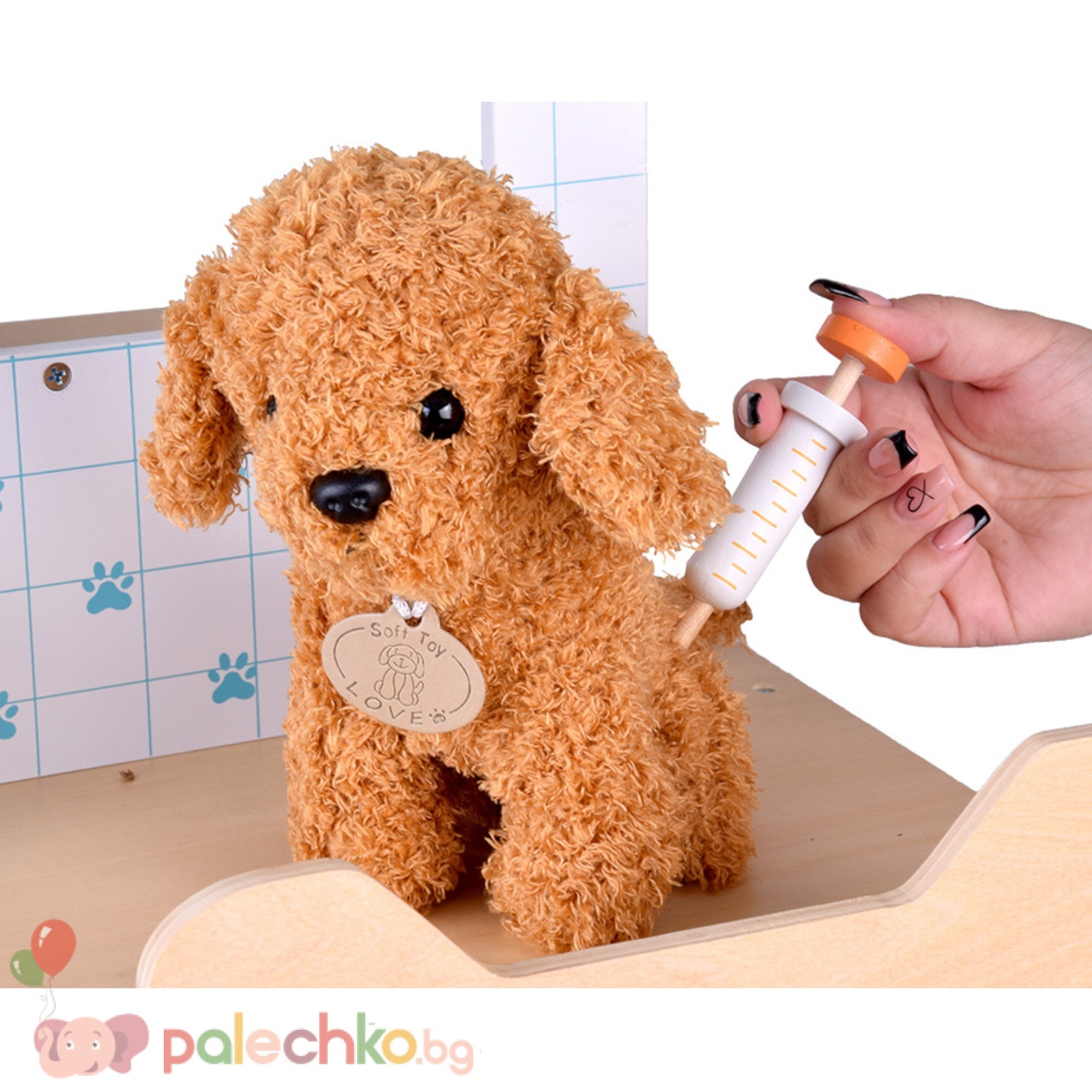 Детска дървена ветеринарна клиника Ginger Home - Image 12