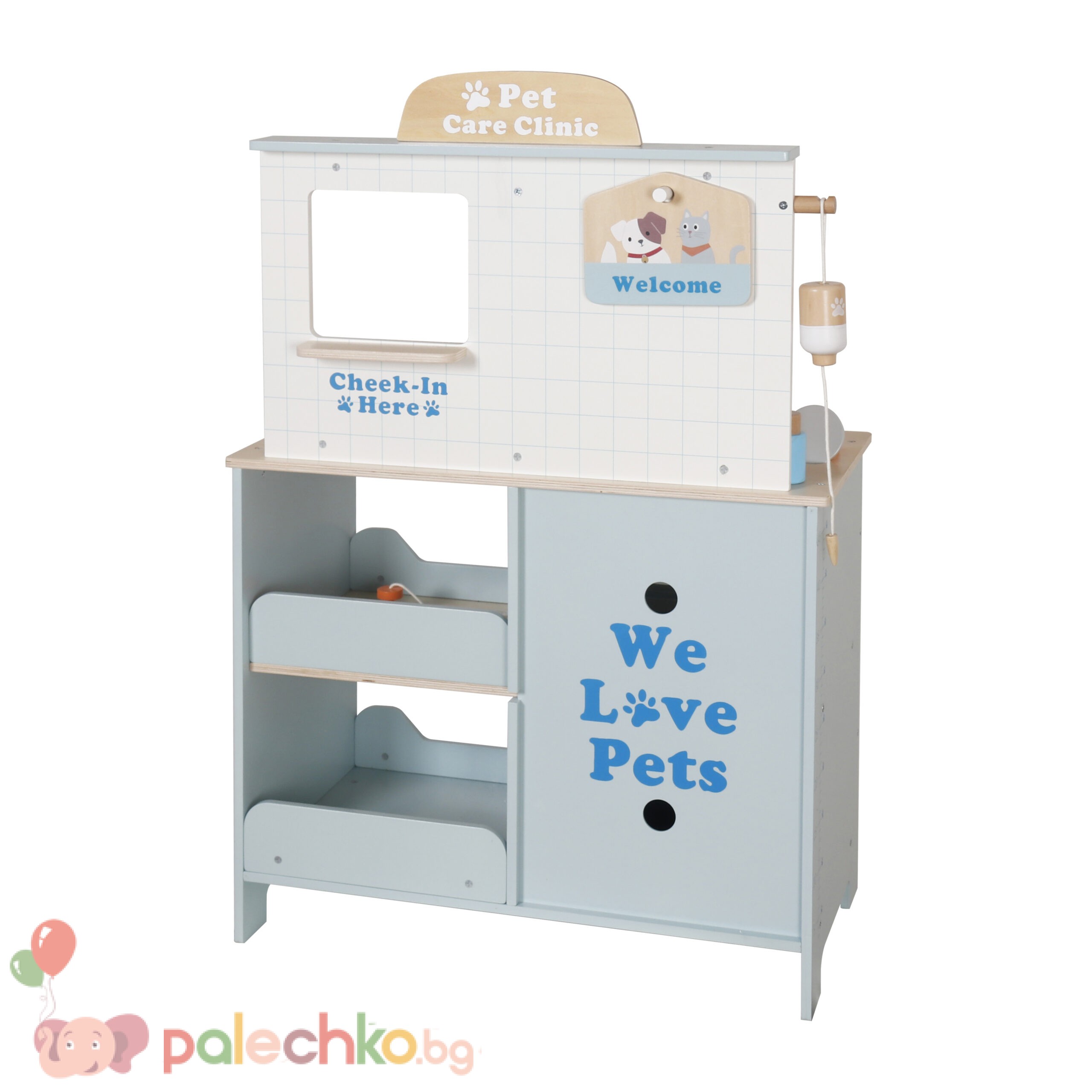 Детска дървена ветеринарна клиника Ginger Home - Image 14