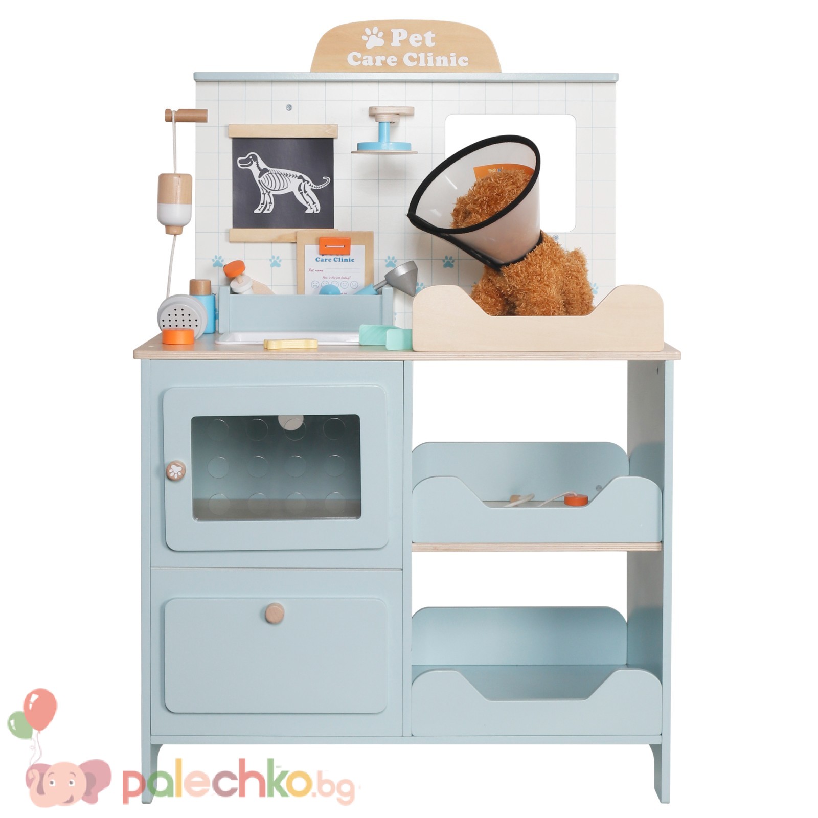 Детска дървена ветеринарна клиника Ginger Home - Image 2