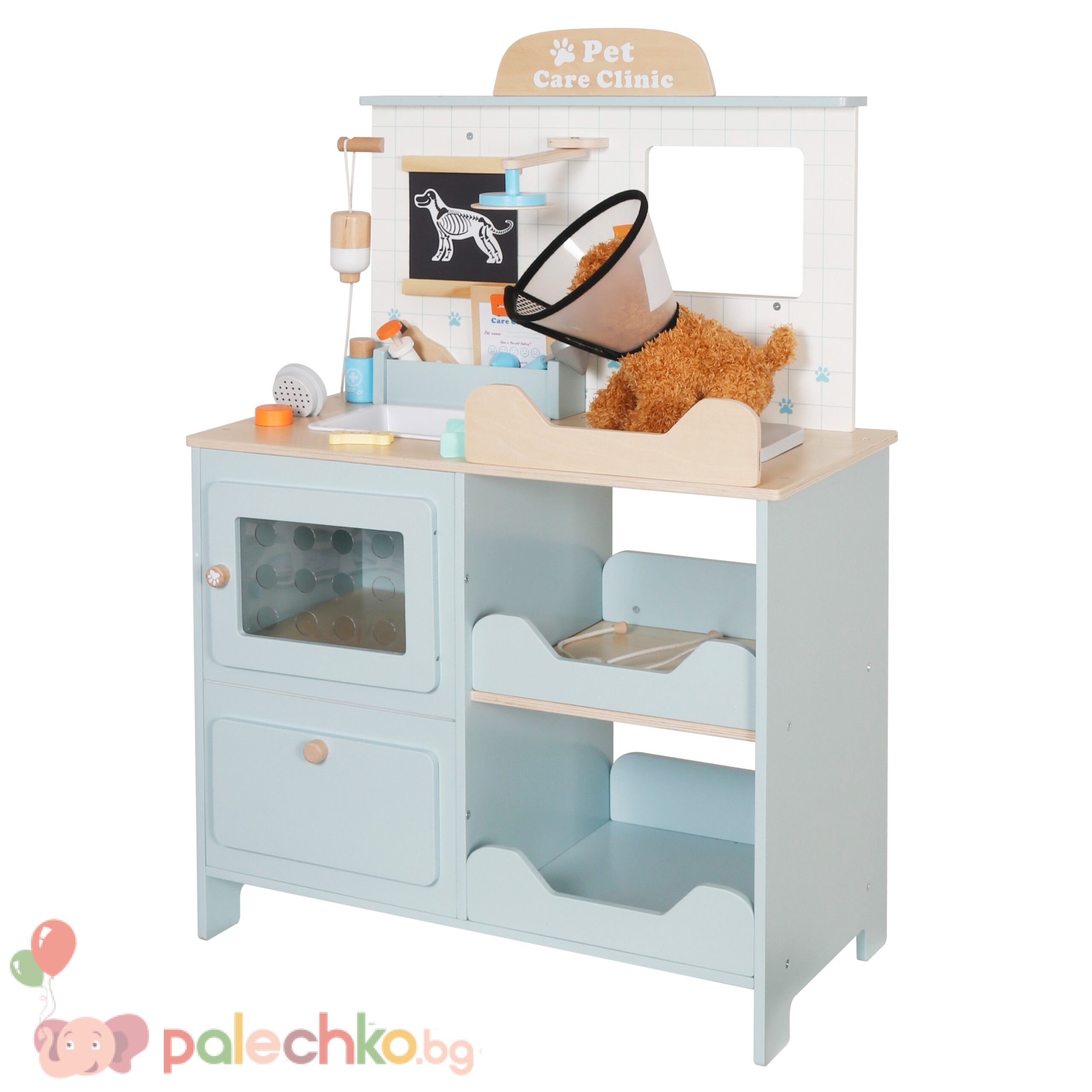 Детска дървена ветеринарна клиника Ginger Home - Image 3