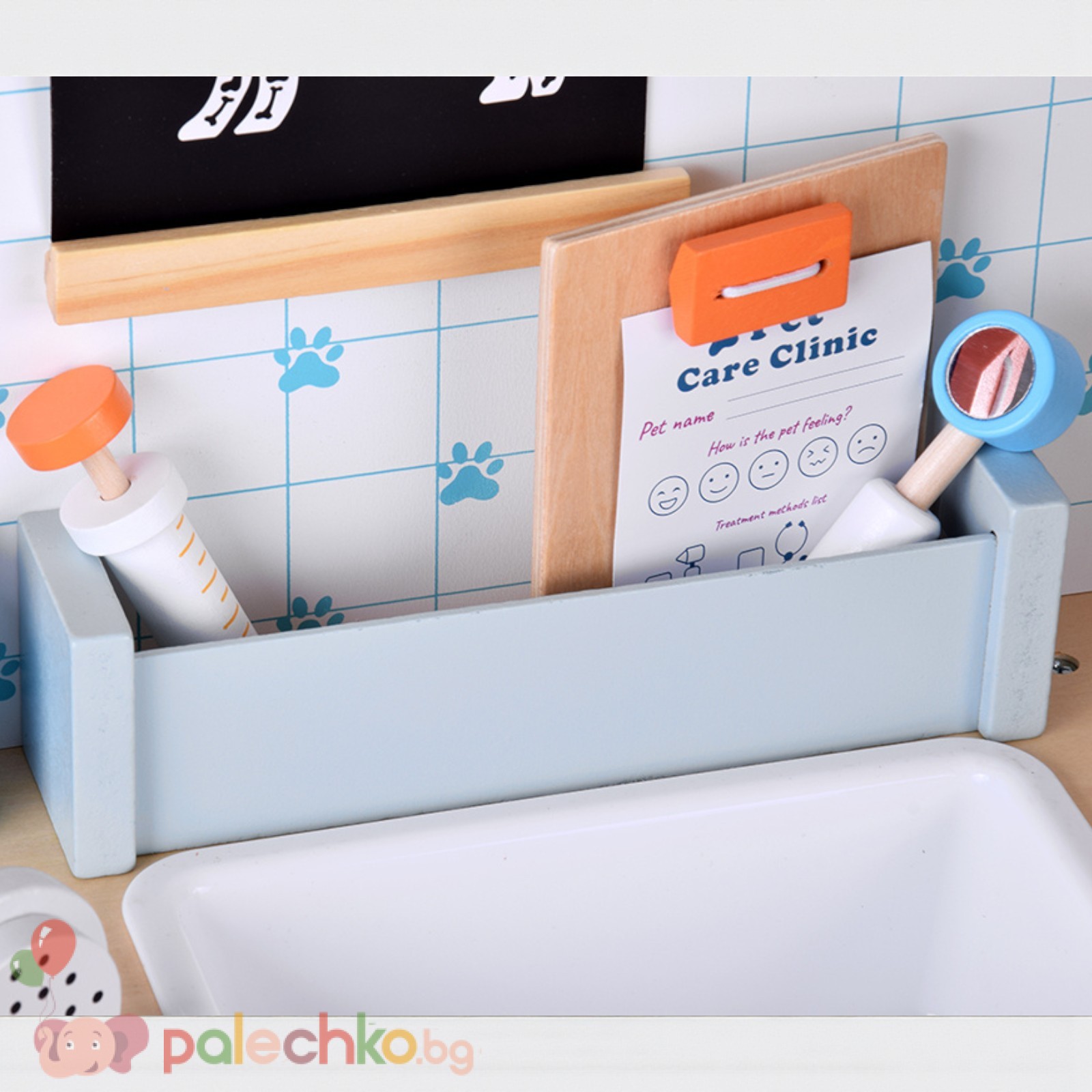 Детска дървена ветеринарна клиника Ginger Home - Image 8